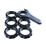 DIE LOCK RING 7/8X14 PREMIUM STEEL CONSTRUCTED 6/PACK